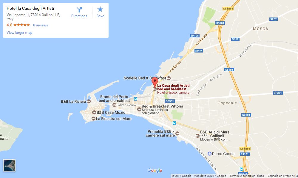 Clicca per visualizzare la mappa live ingrandita su Google maps