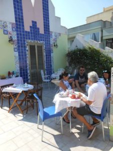 Colazione nel roof garden