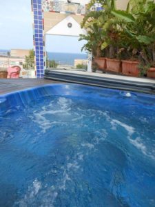 Jacuzzi vista mare